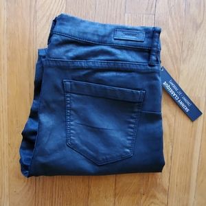 NEW Coated Black Skinny Classique Jeans